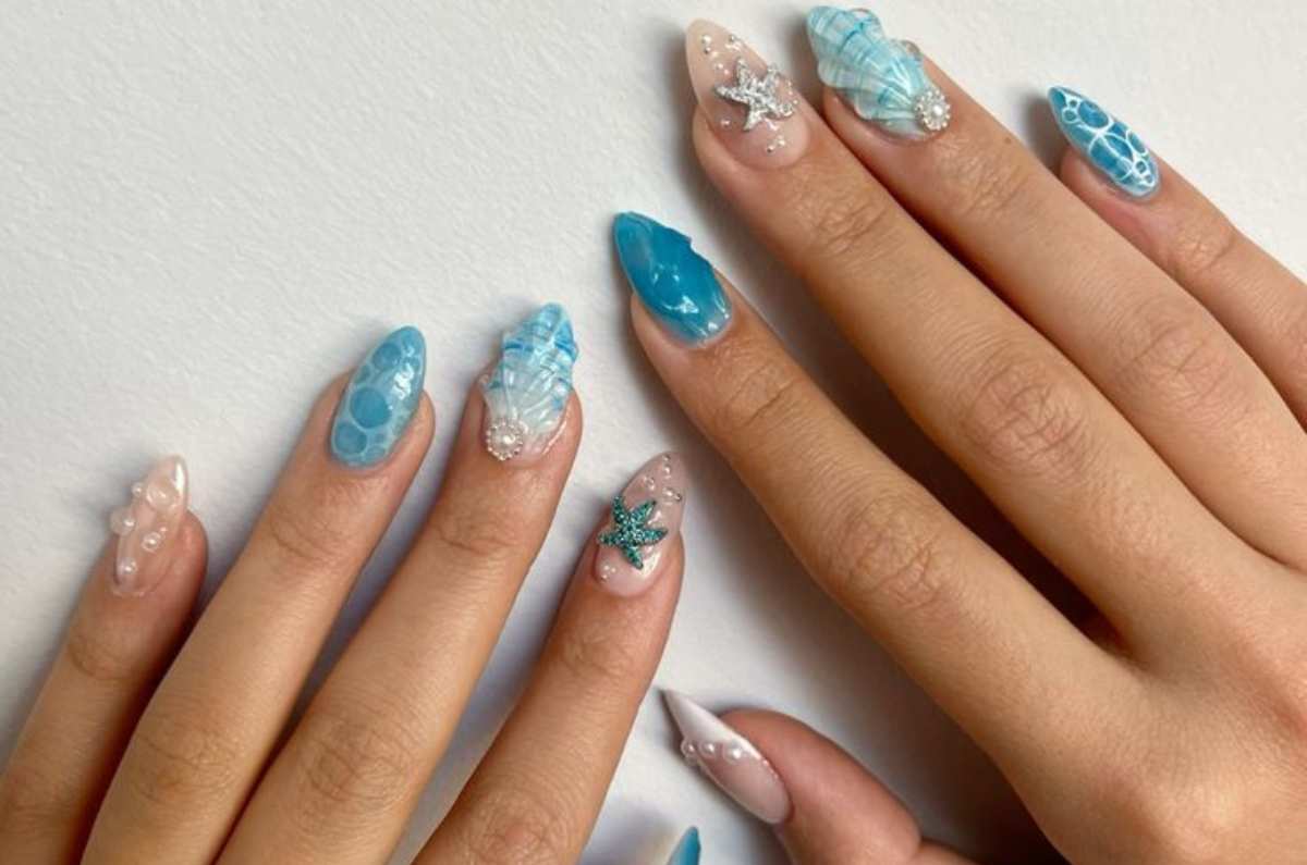 6 diseños de uñas “beach nails” la tendencia más fabulosa para lucir en primavera-verano 2025