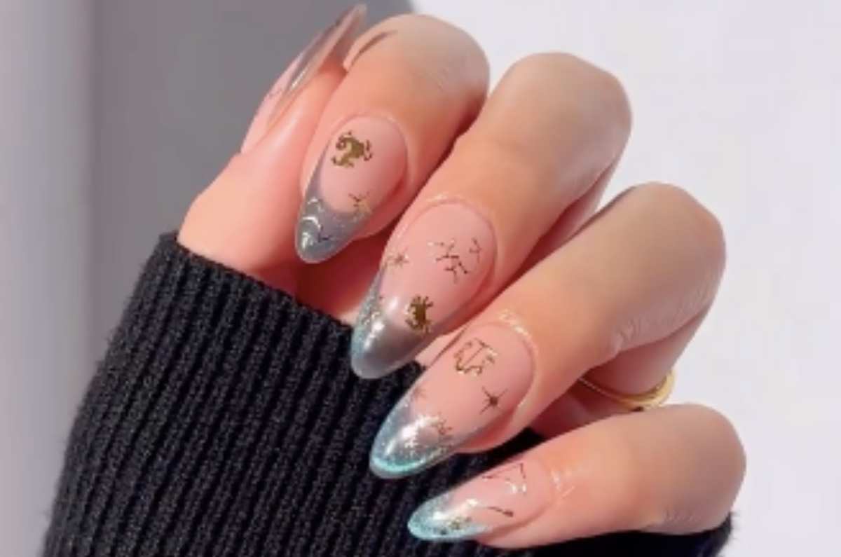 7 diseños de uñas Piscis para entrar a la temporada más creativa y etérea