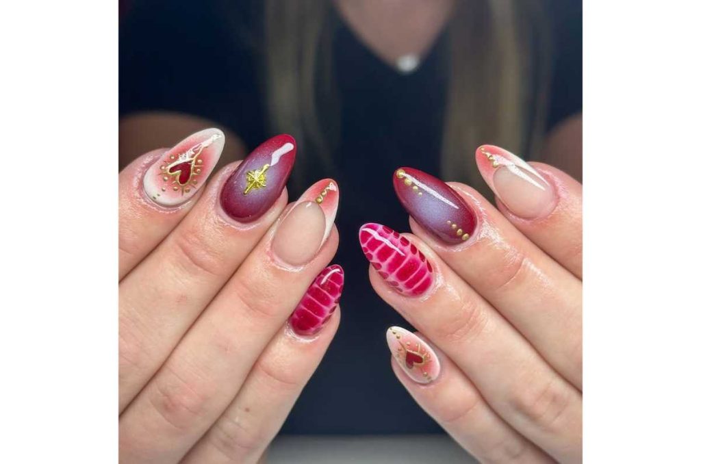 uñas creativas para febrero