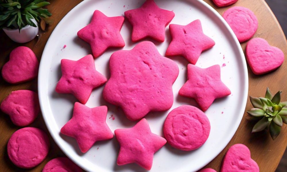 Galletas rosas