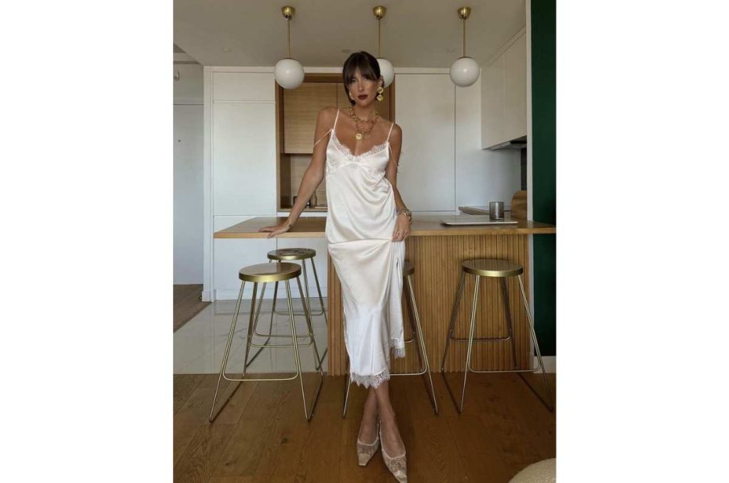 vestidos largos elegantes hiperfemeninos