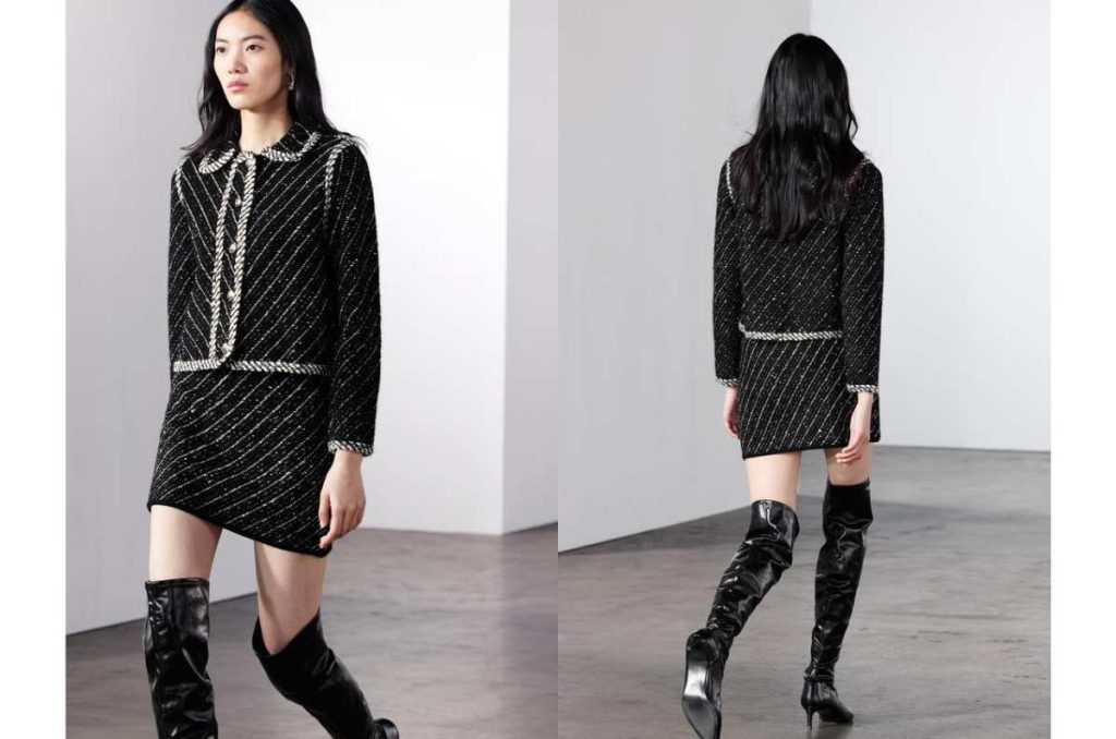 Conjunto de ZARA, perfecto para mujeres de 40+