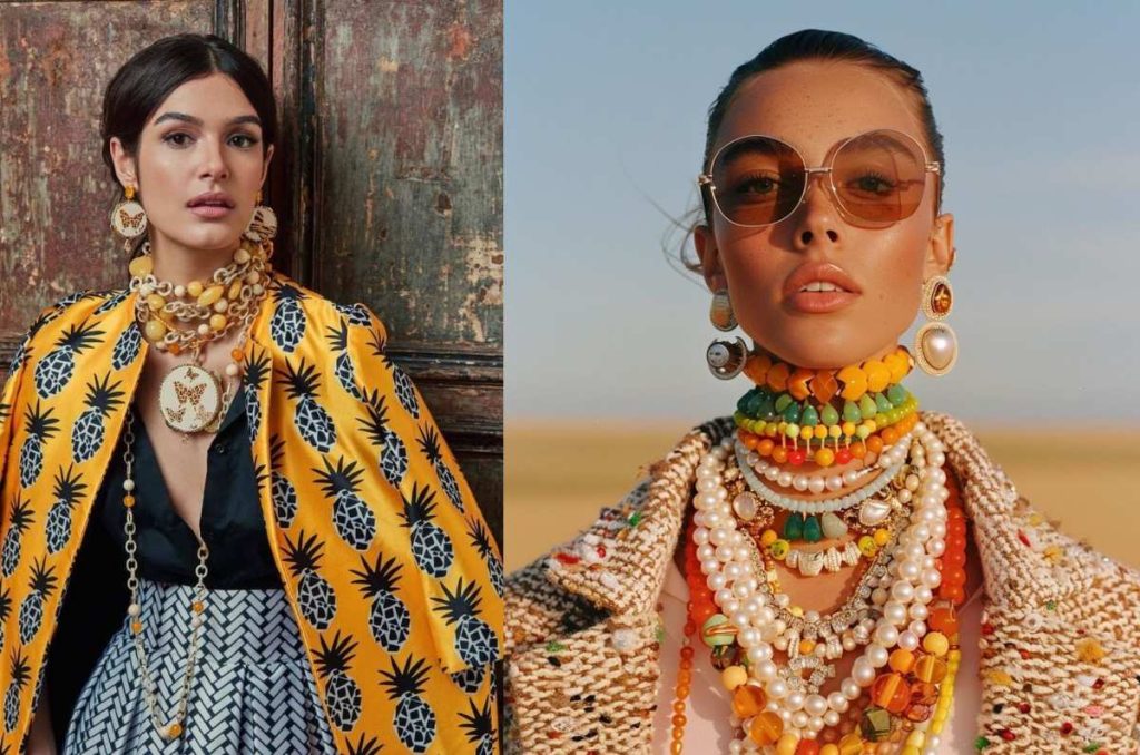 Moda, outfits con accesorios maximalistas