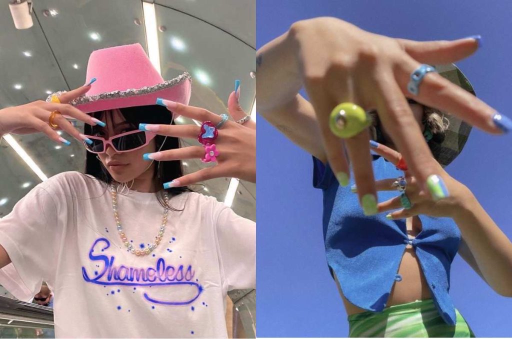Moda, outfits con accesorios maximalistas