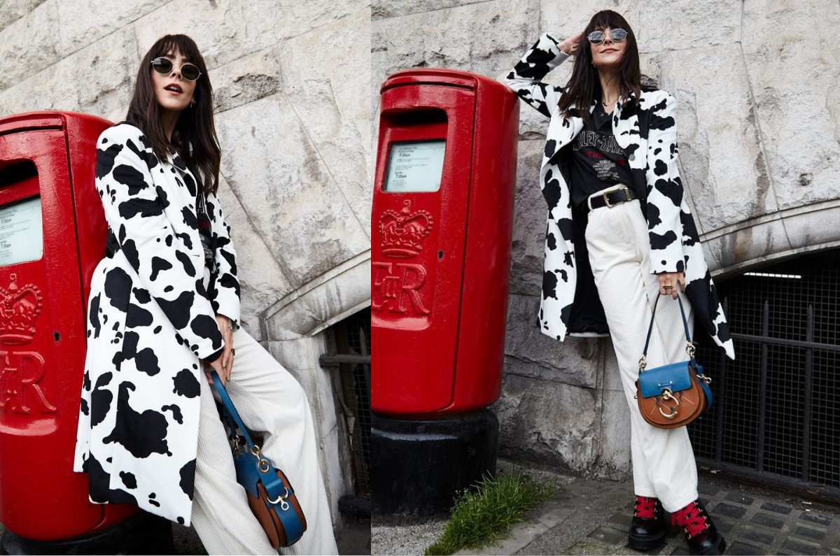 5 outfits con estampado de vaca, la tendencia atemporal que arrasará el 2025