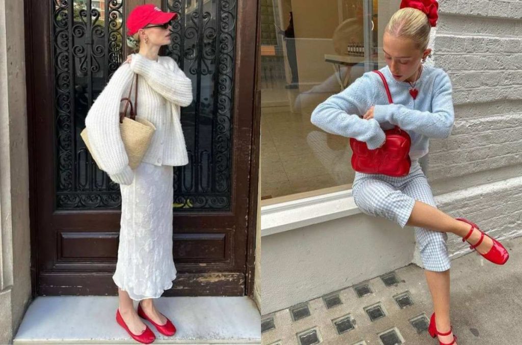 Ideas de outfits rojo escarlata