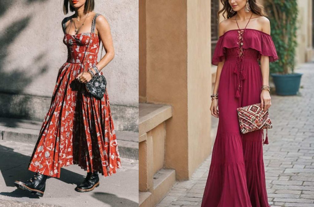 Outfits boho que serán tendencia este 2025