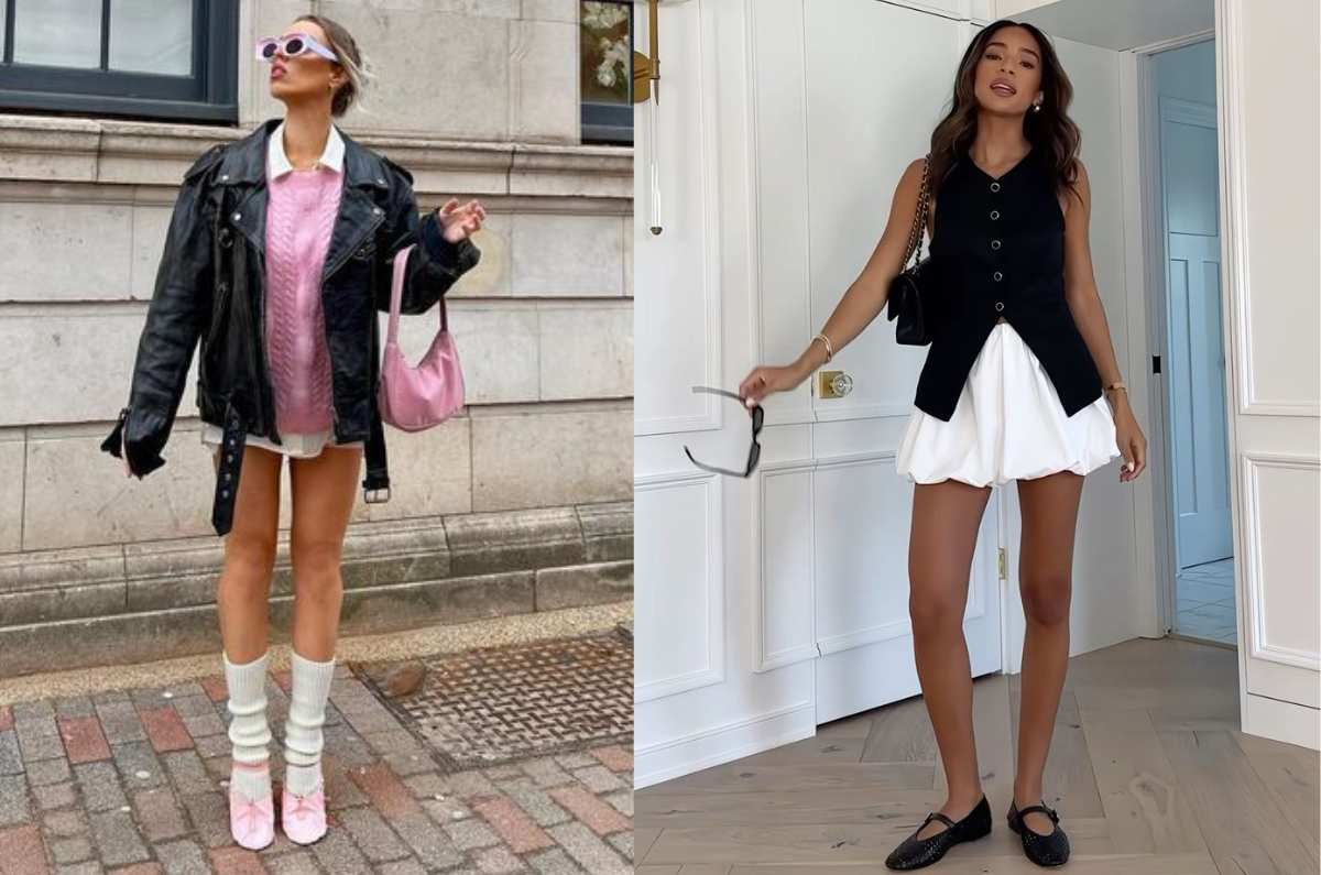 6 outfits con zapatos de bailarina que son ELEGANTES para la oficina