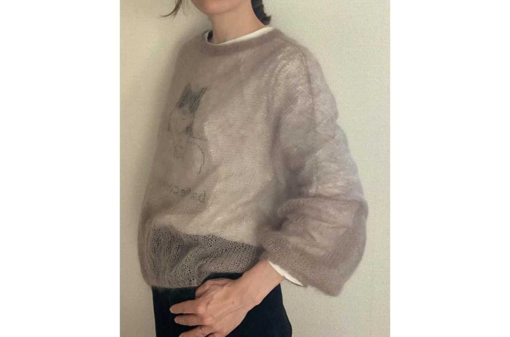 Blusas de moda transparentes