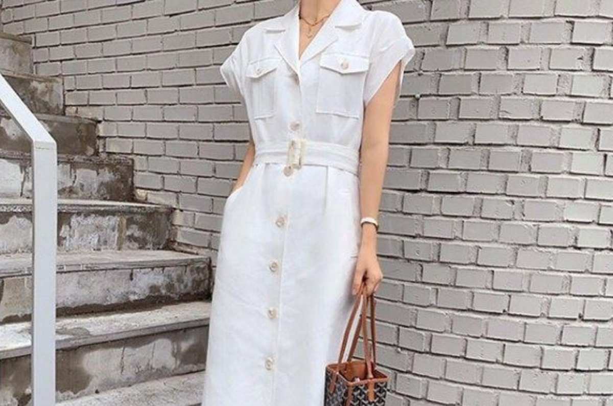 5 vestidos camiseros que son prácticos y sofisticados para mujeres de 40+