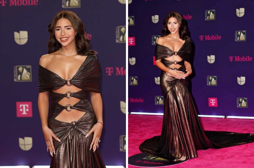 Ángela Aguilar nuevo look Premio Lo Nuestro