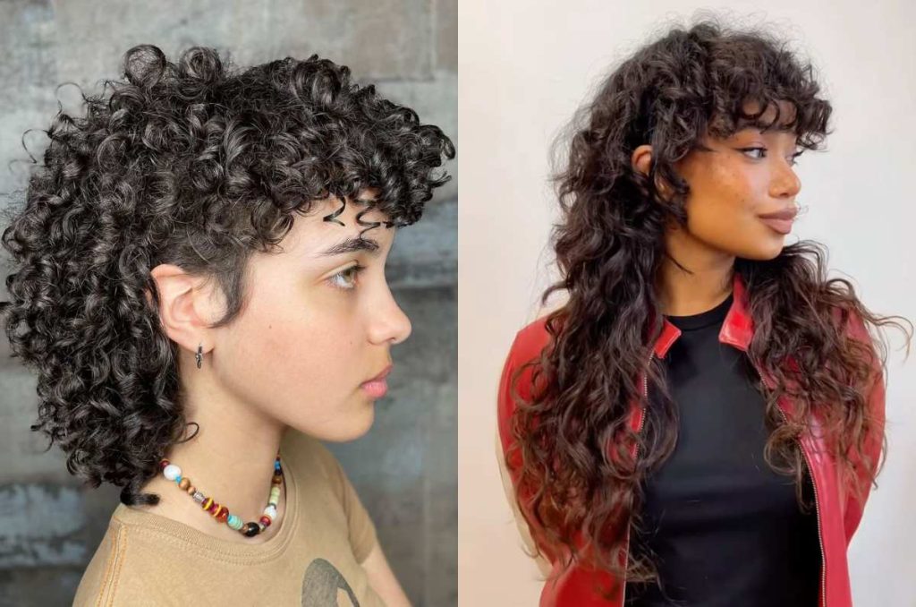 Cabello rizado cortes