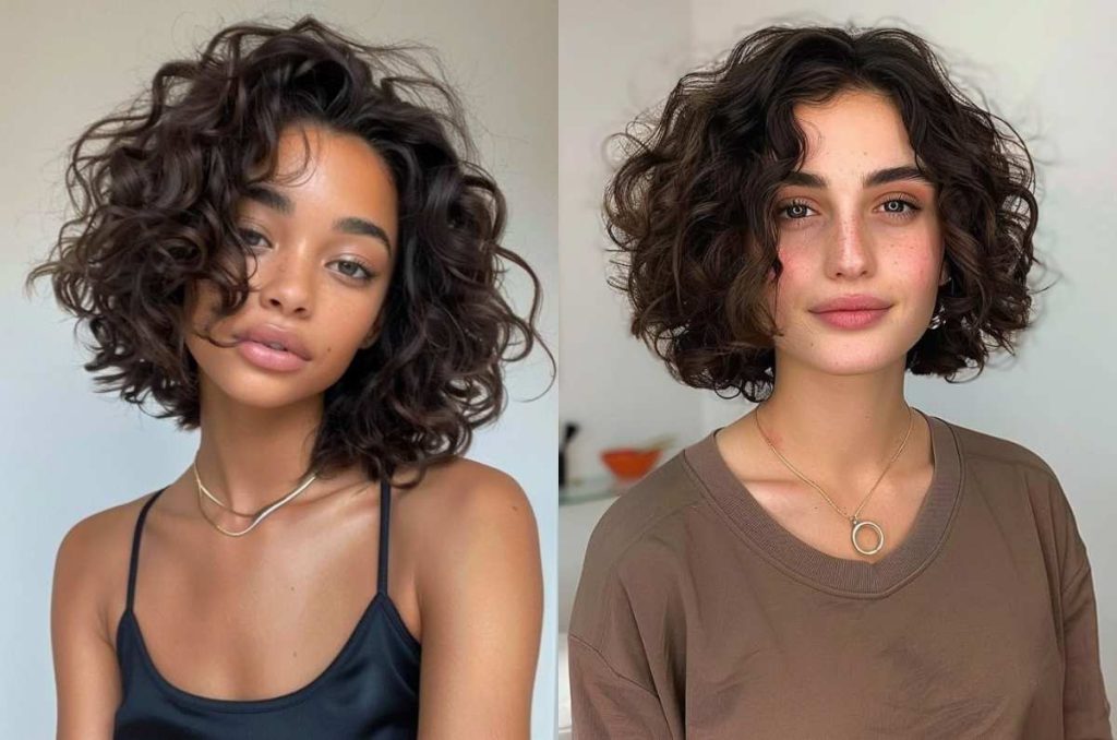 Cabello rizado cortes