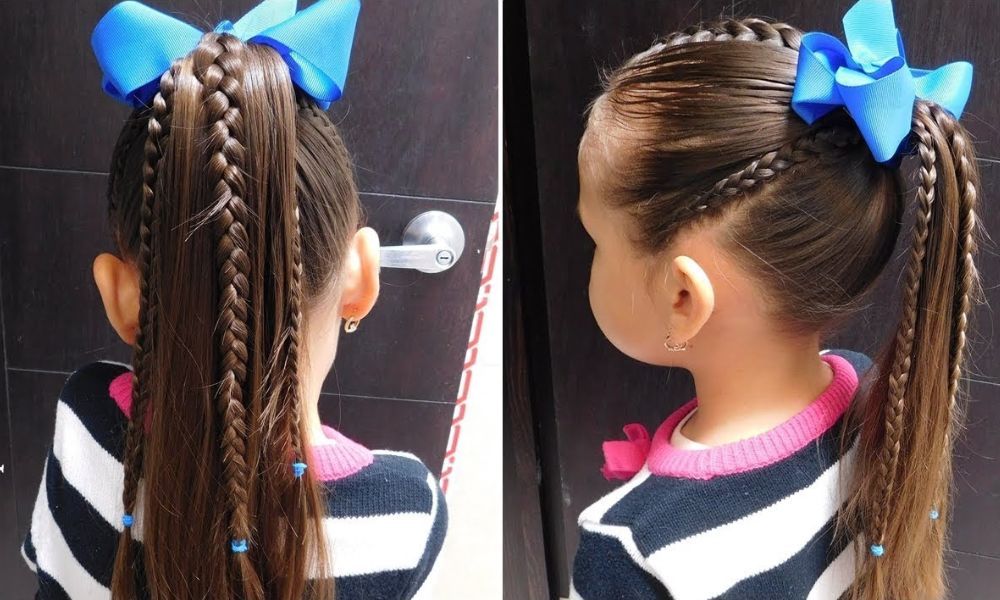 Coletas altas con accesorios