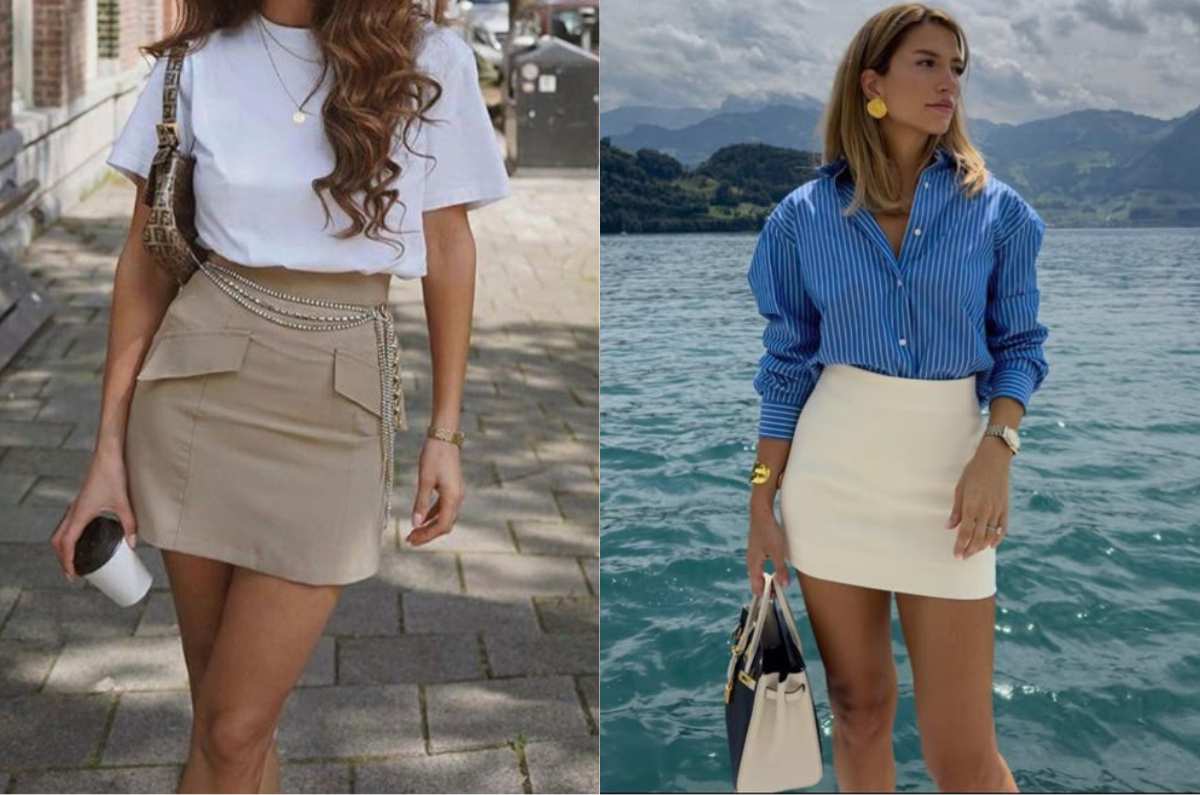 6 outfits con minifalda que te harán ver estilosa si tienes 40+