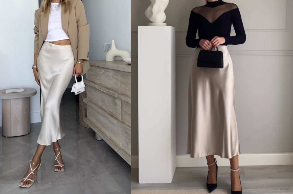 Ropa de moda en “Champagne beige”, el color tendencia del 2025