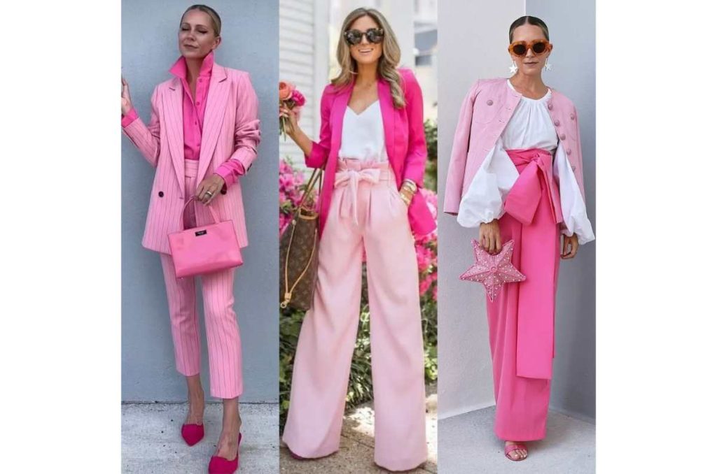 Look rosa para la oficina en san valentin