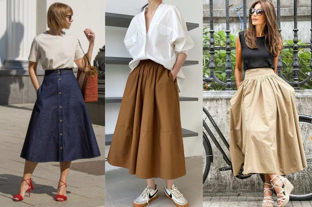 6 outfits con maxi faldas para lucir elegante y sofisticada