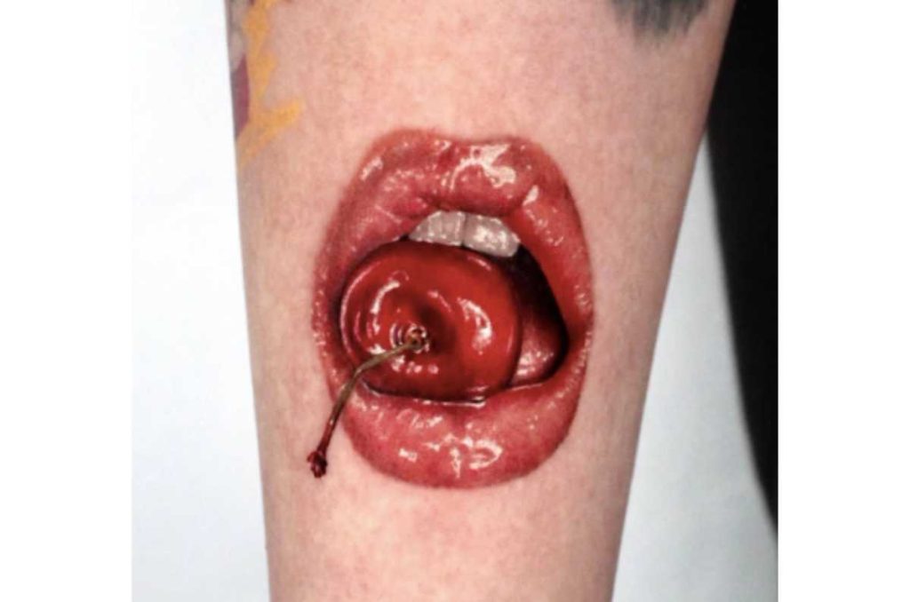 significado erotico de los tatuajes cereza
