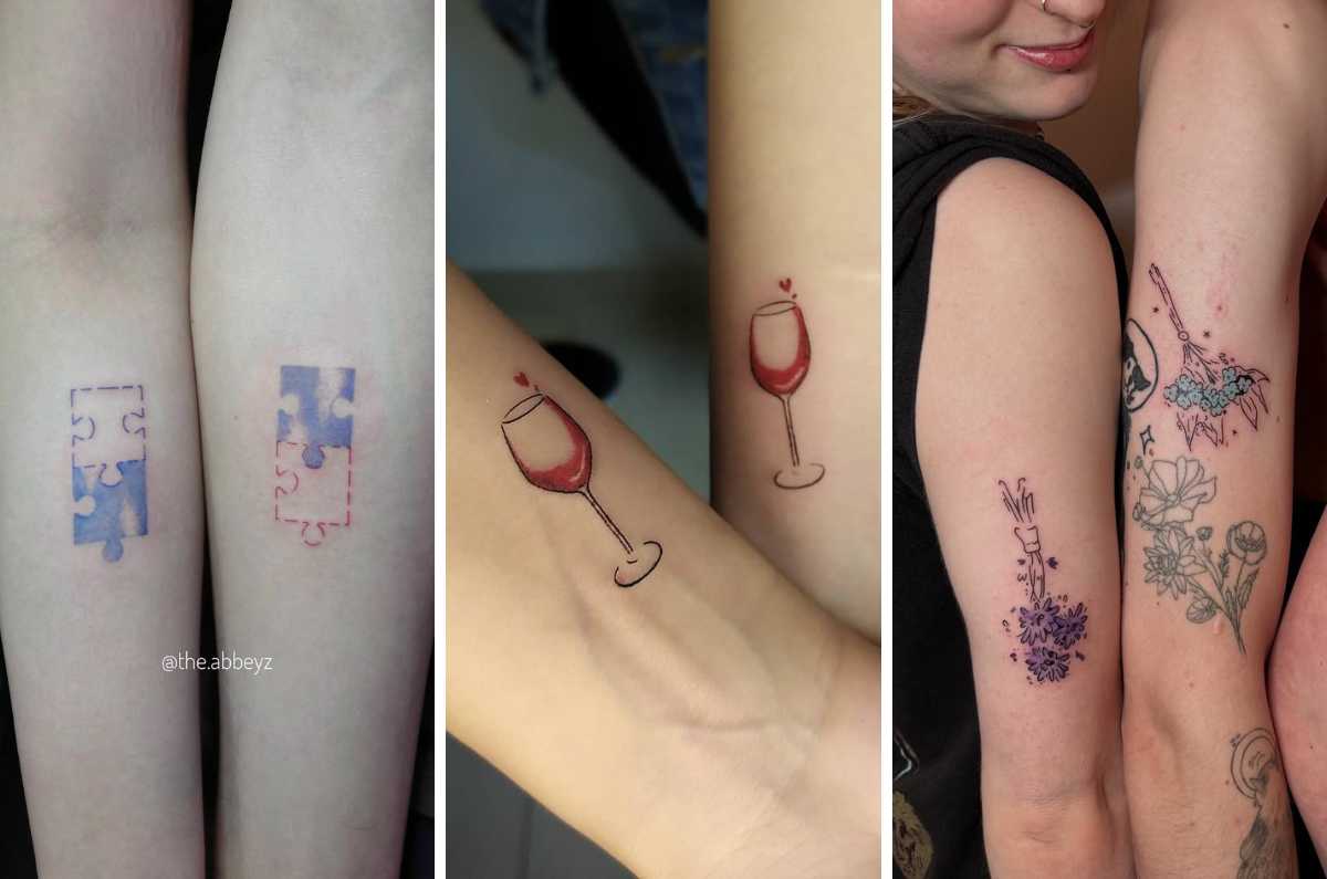 8 tatuajes a color para hacerte con tu mejor amiga