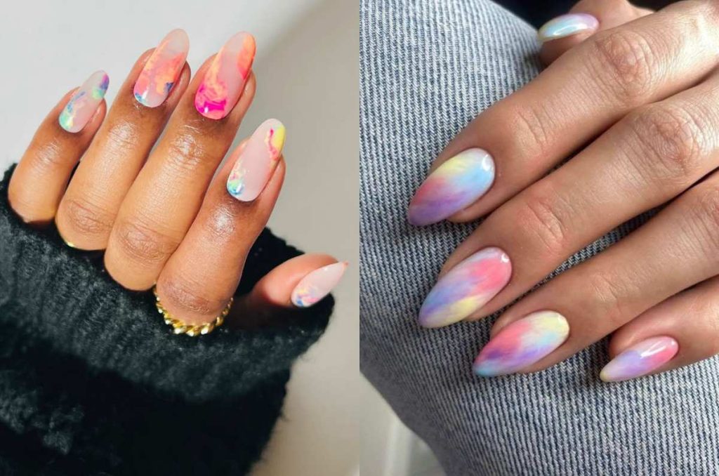 5 diseños de uñas con efecto mármol, el mani arquitectónico más chic de la temporada 2