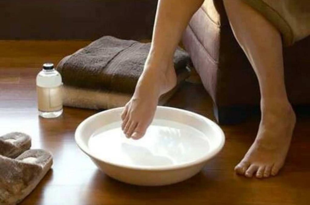 Exfoliante casero para pies