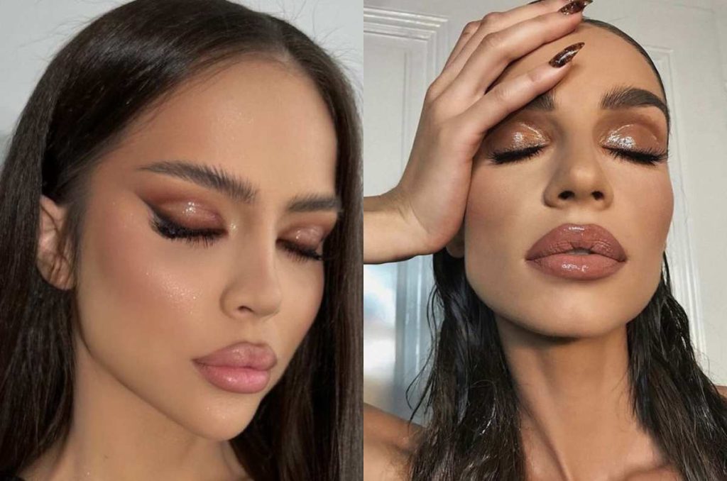 mocha mousse maquillaje