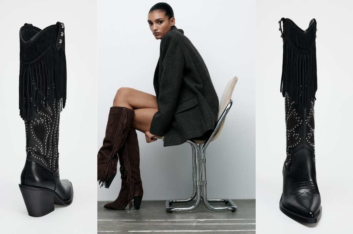 Estas son las botas estilo cowboy de ZARA que necesitarás en tu clóset esta primavera