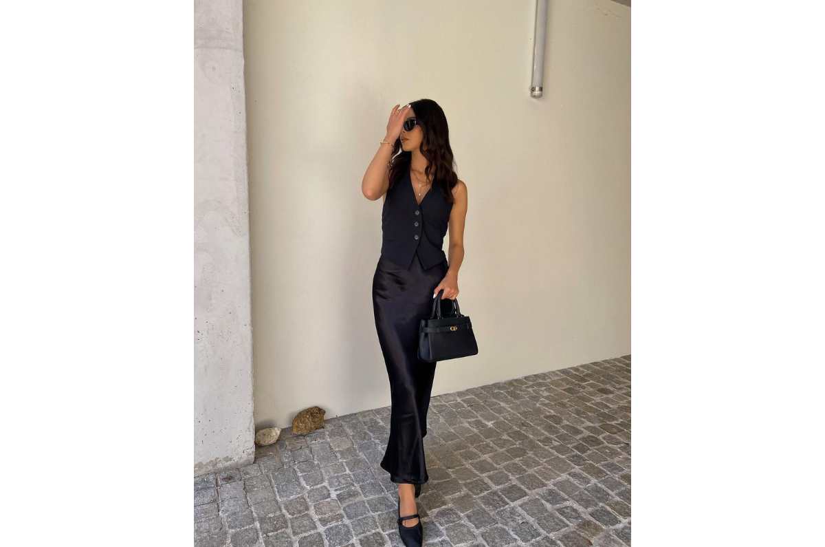 Arma el look: 3 outfits con chaleco sastre para ir a la oficina en primavera