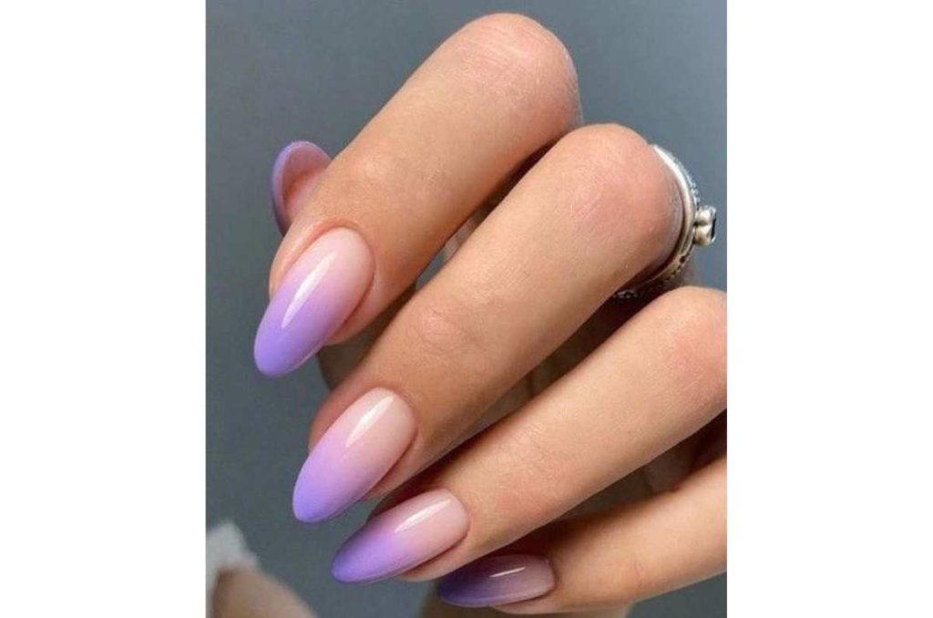Diseños de uñas “Blush efect”