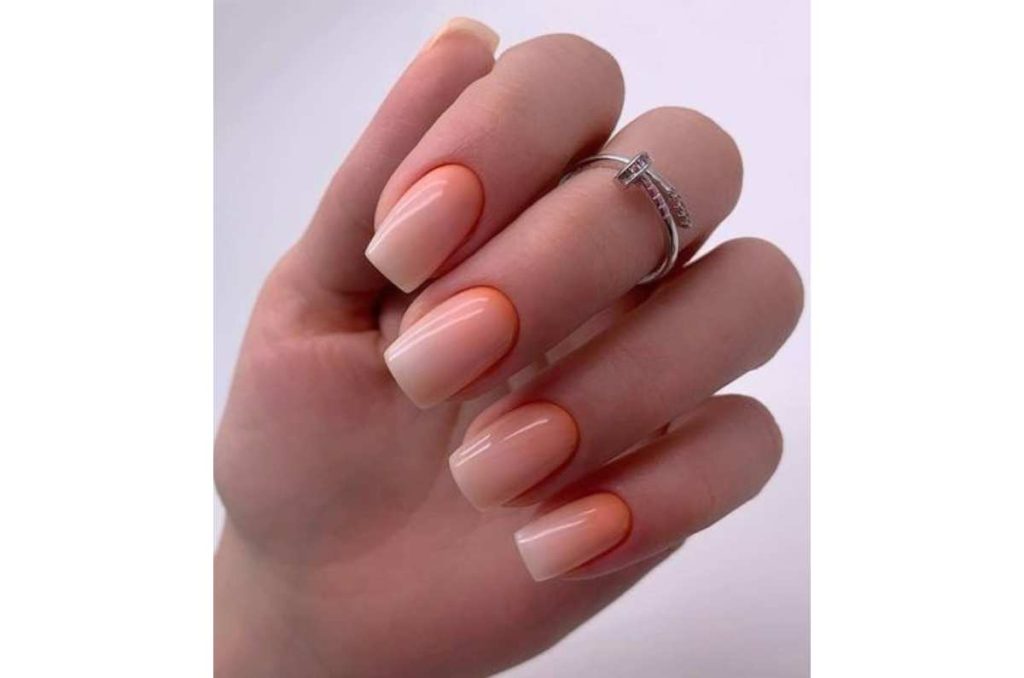 Diseños de uñas “Blush efect”