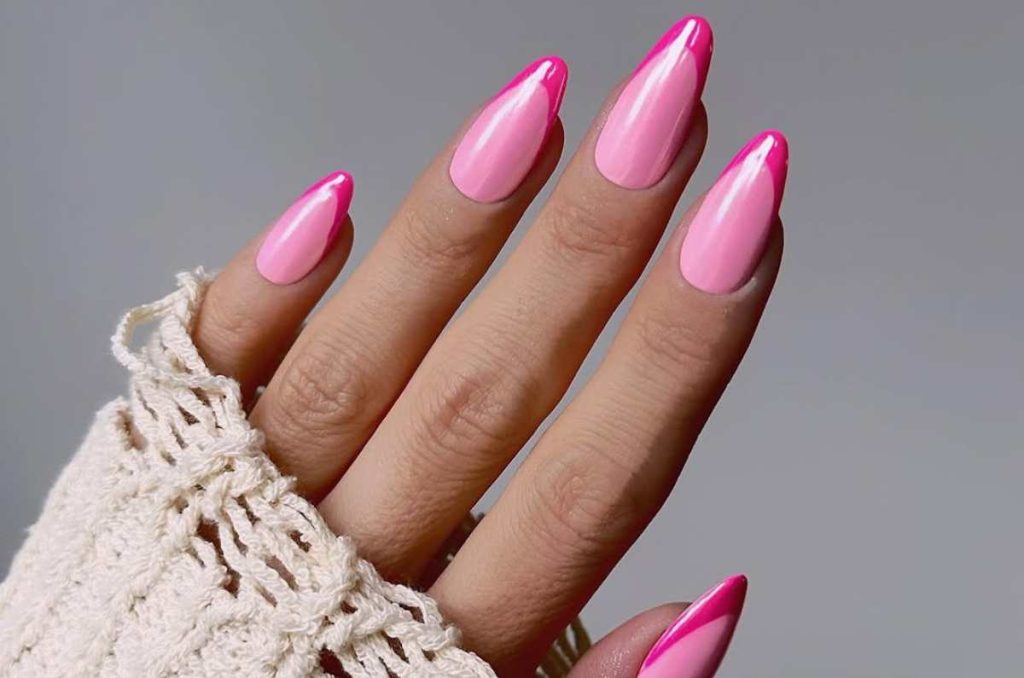 Diseños de uñas francesas en uñas largas
