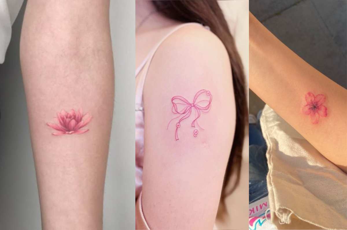5 tatuajes rosas que te harán ver femenina y discreta