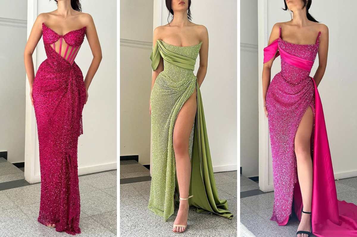 5 vestidos para fiesta que resaltan en pieles morenas