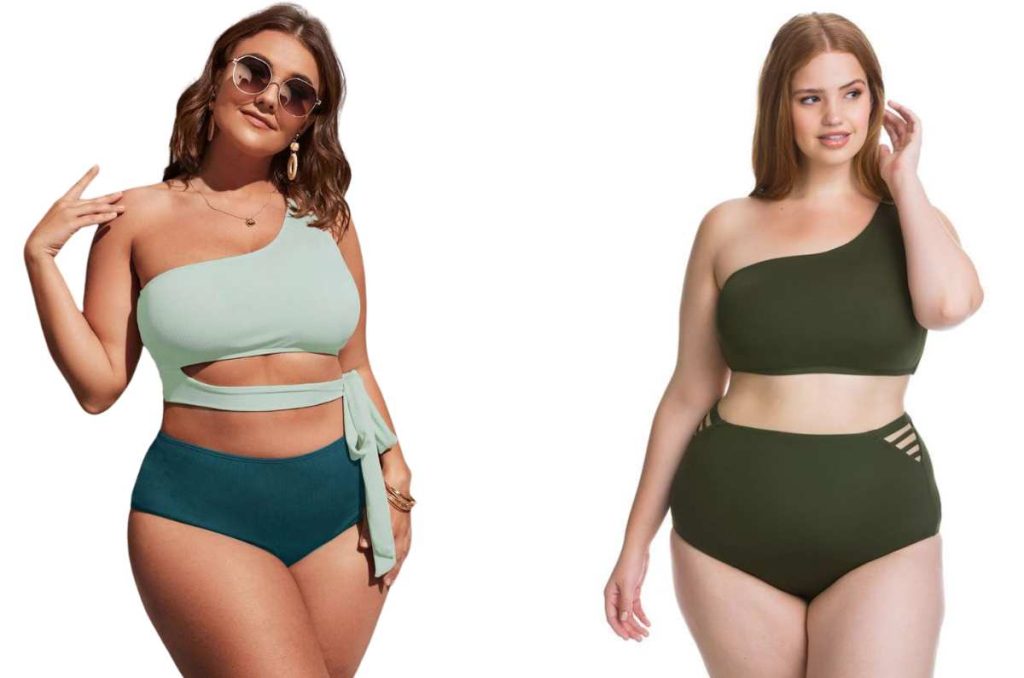bikinis para gorditas 
