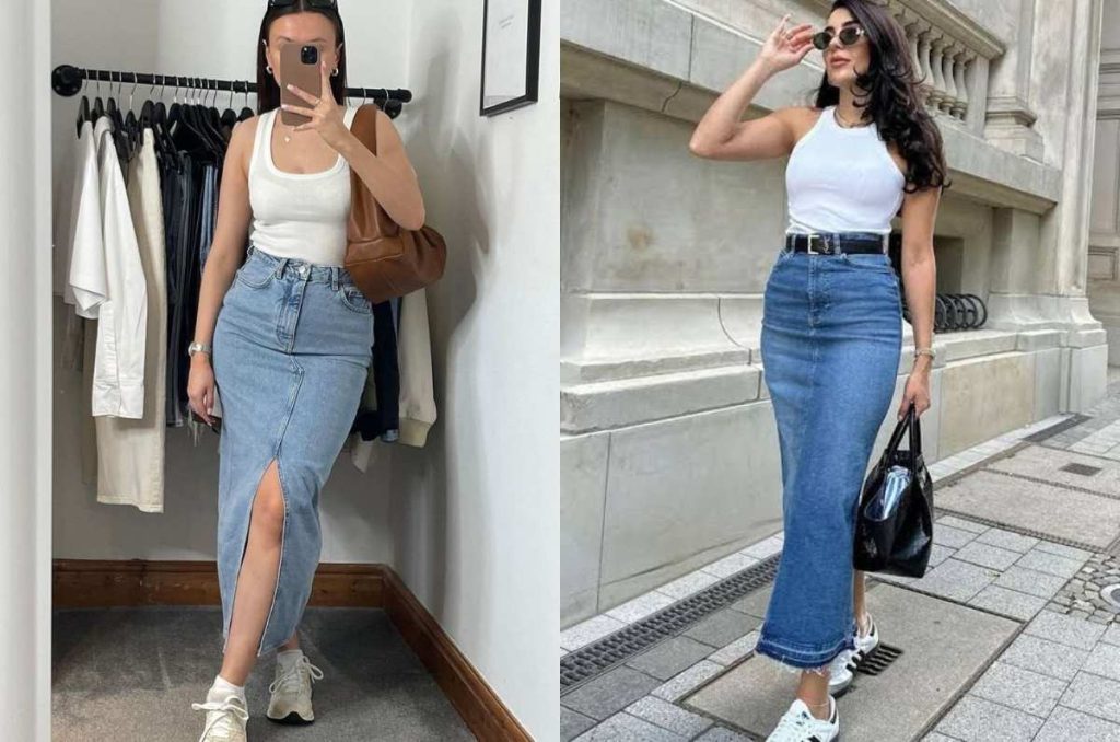 Outfits con faldas lápiz PERFECTAS para lucir tu cuerpo en forma de reloj de arena 0