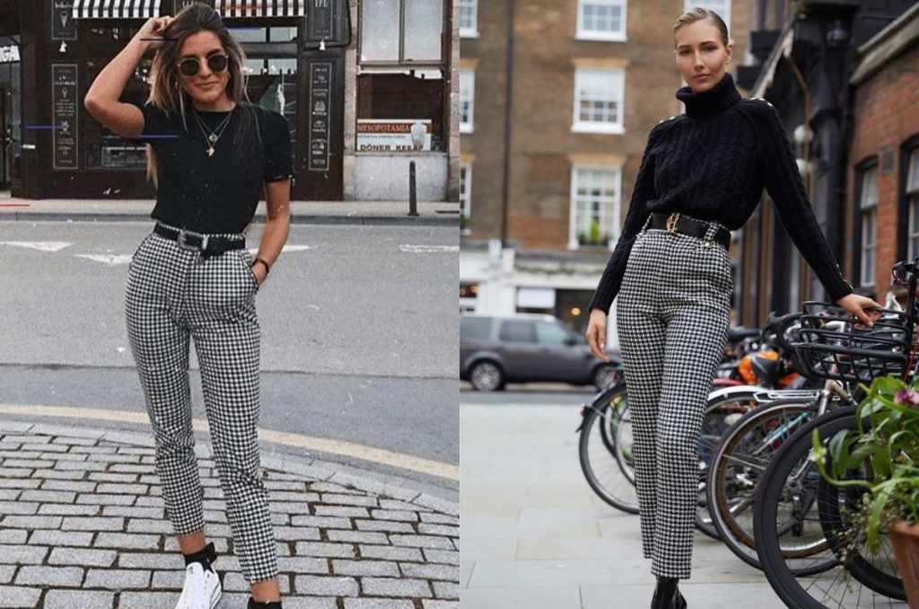 Outfits con pantalones de cuadros