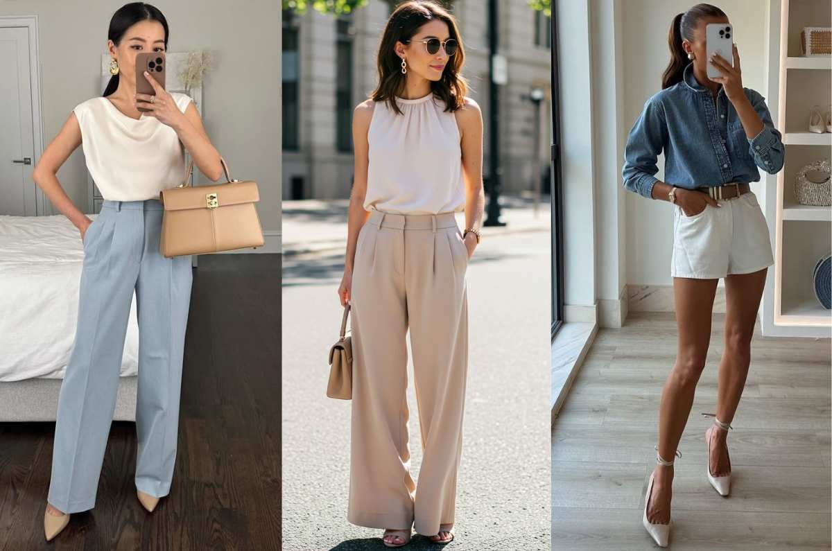 5 outfits de oficina en tonos neutros que nunca pasan de moda