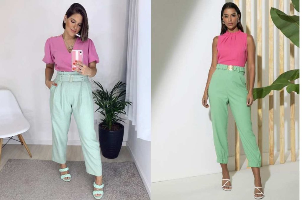 5 outfits verde menta, el tono más fresco que debe inundar tu closet este 2025 4