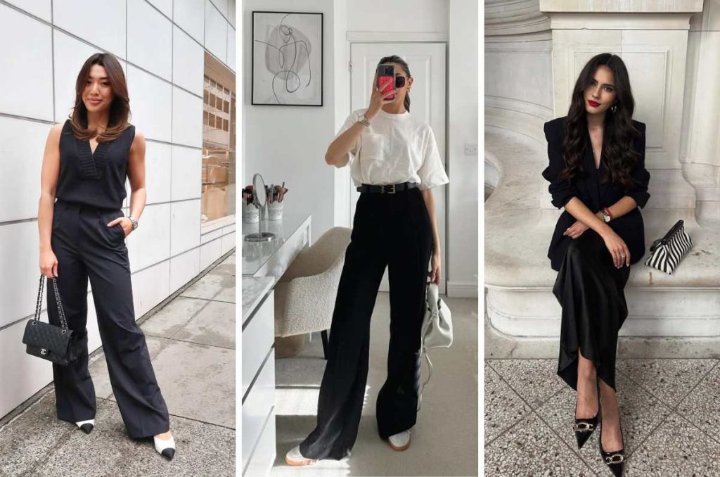 Ideas de outfits negros para el calor