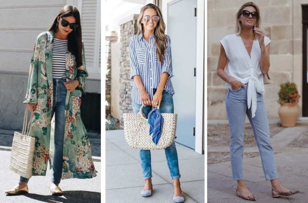 5 ideas de outfits con skinny jeans para el calor en 2025