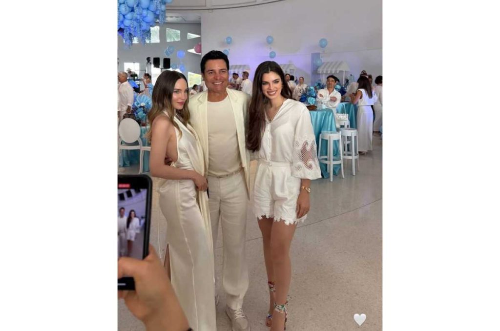 Belinda, Chayanne y Nadia Ferreira