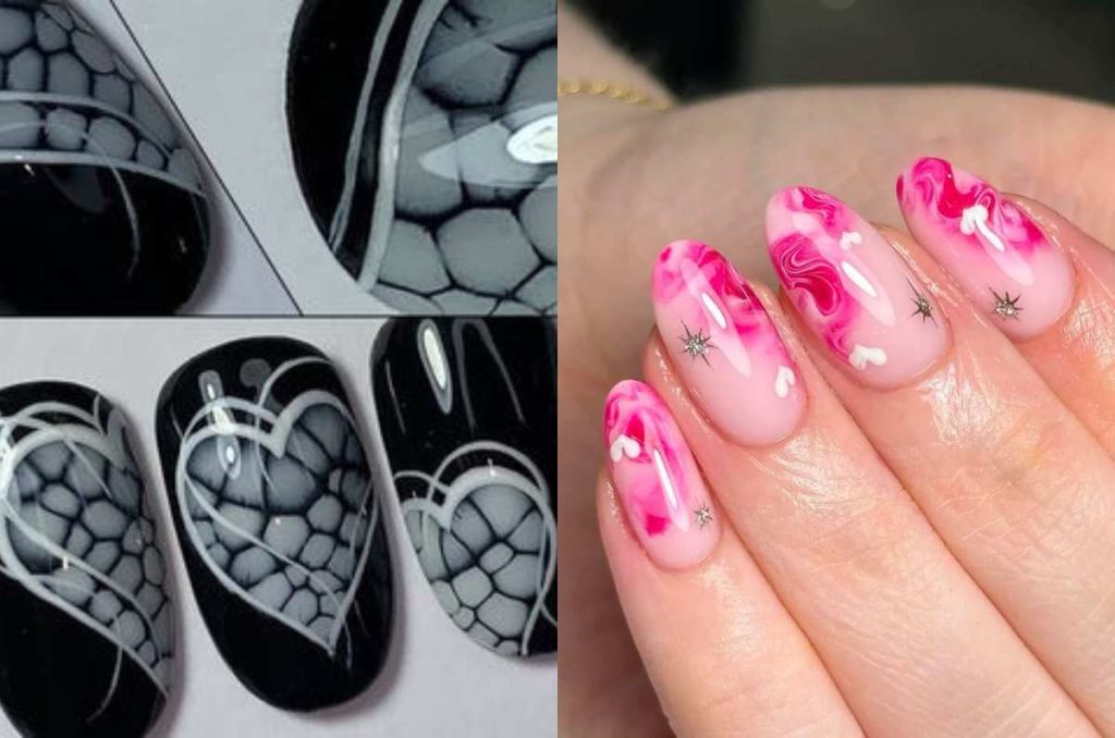 Diseños de uñas con efecto blooming, el mani que dará luz tus manos esta primavera 3