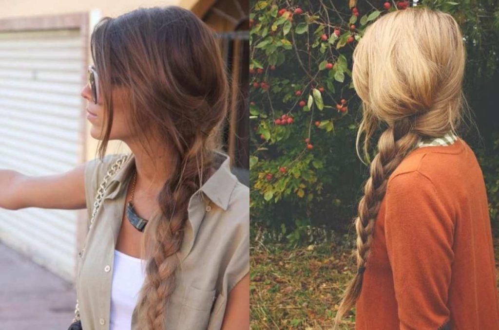 Peinados con trenzas