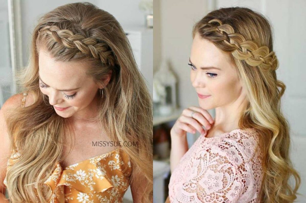 Peinados con trenzas
