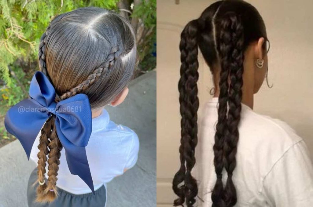 Estilos coquetos para el cabello de niñas