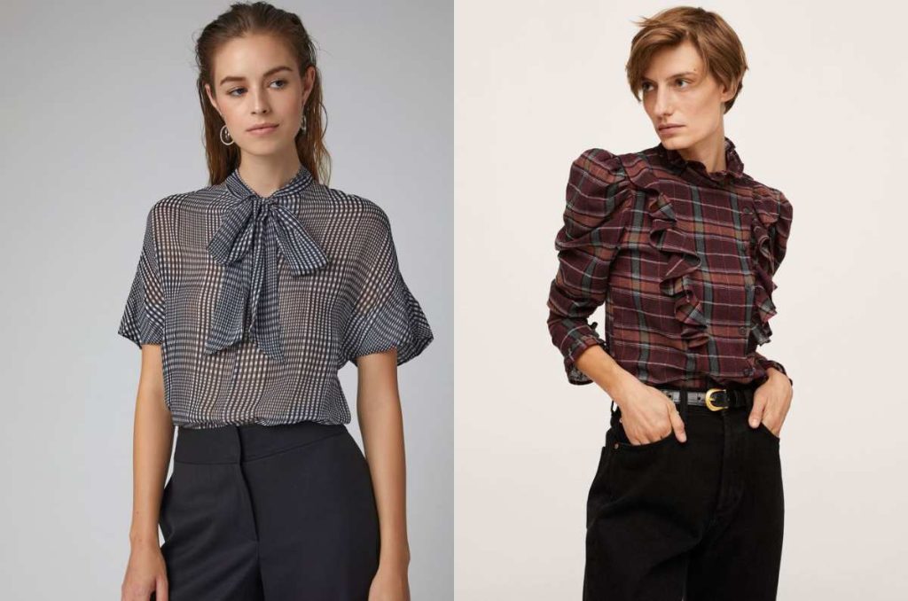4 blusas que dominarán el street style este abril y que estilizan la figura de mujeres de 40+ 0