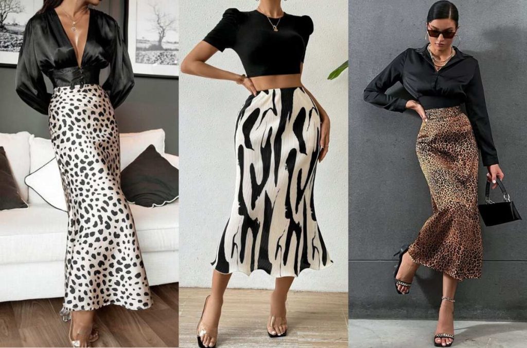 faldas animal print