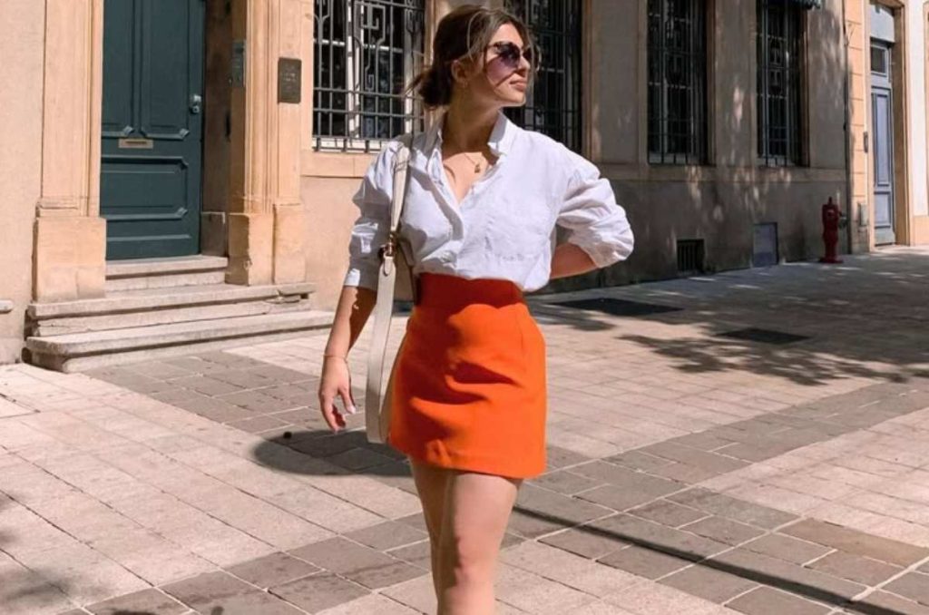 outfits color naranja