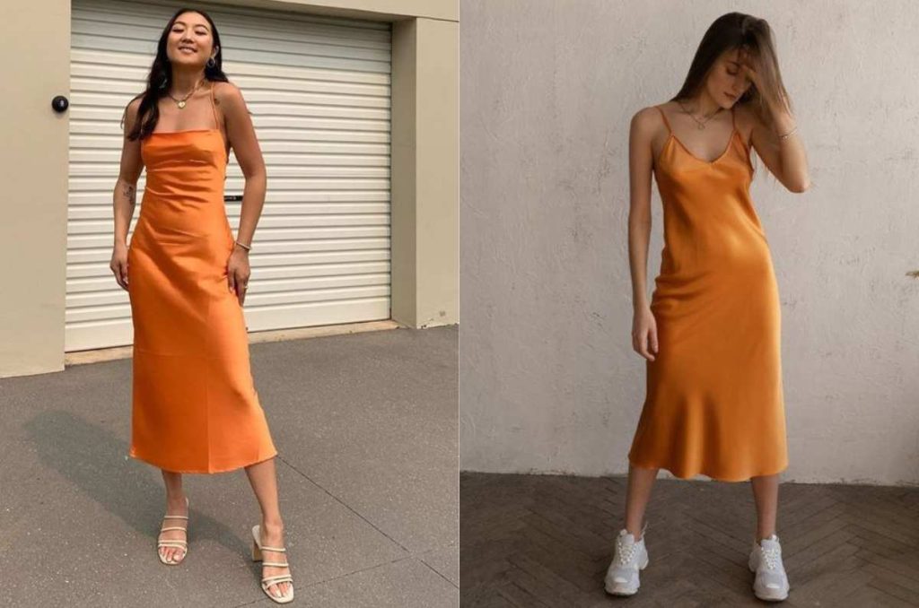 outfits color naranja